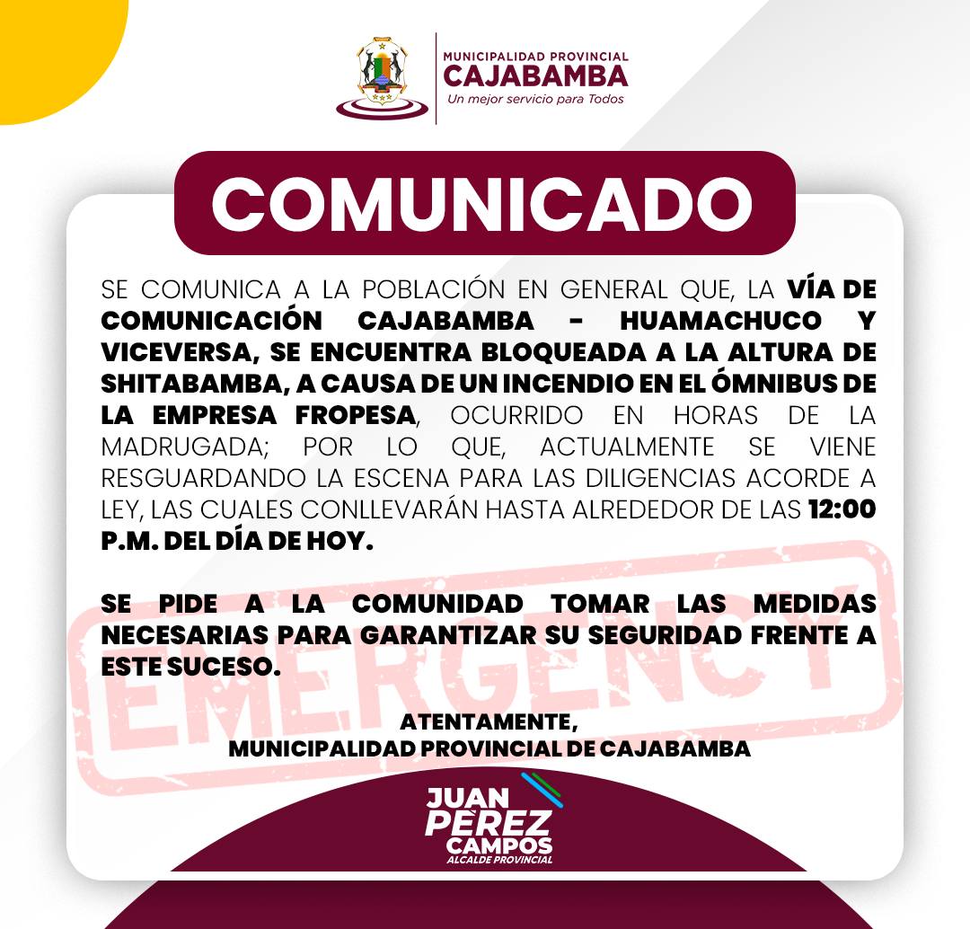 Comunicado