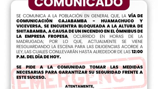 Comunicado