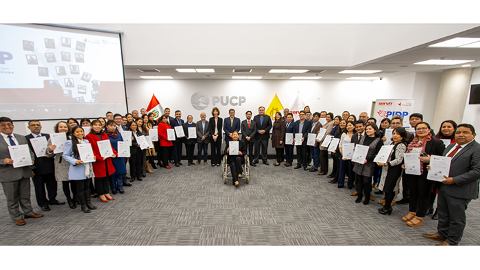 107 servidores de todo el país culminaron Primer Programa de Inducción para Directivos Públicos