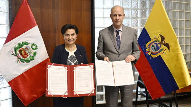 El Perú y Ecuador aprueban Plan de Acción de Lima 2024 que establece 49 compromisos binacionales