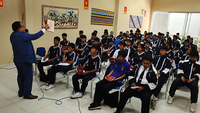 Tribunal Constitucional realizó charla académica “La Constitución en el cole” en el colegio Karl Weiss de Chiclayo