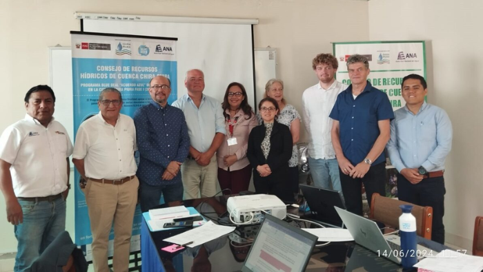 Destacan la cooperación internacional para fortalecer la gestión hídrica de la cuenca Chira-Piura