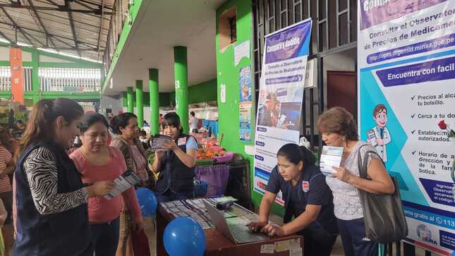 Con éxito realizan feria informativa "Acceso a medicamentos de bajo costo" en Chulucanas