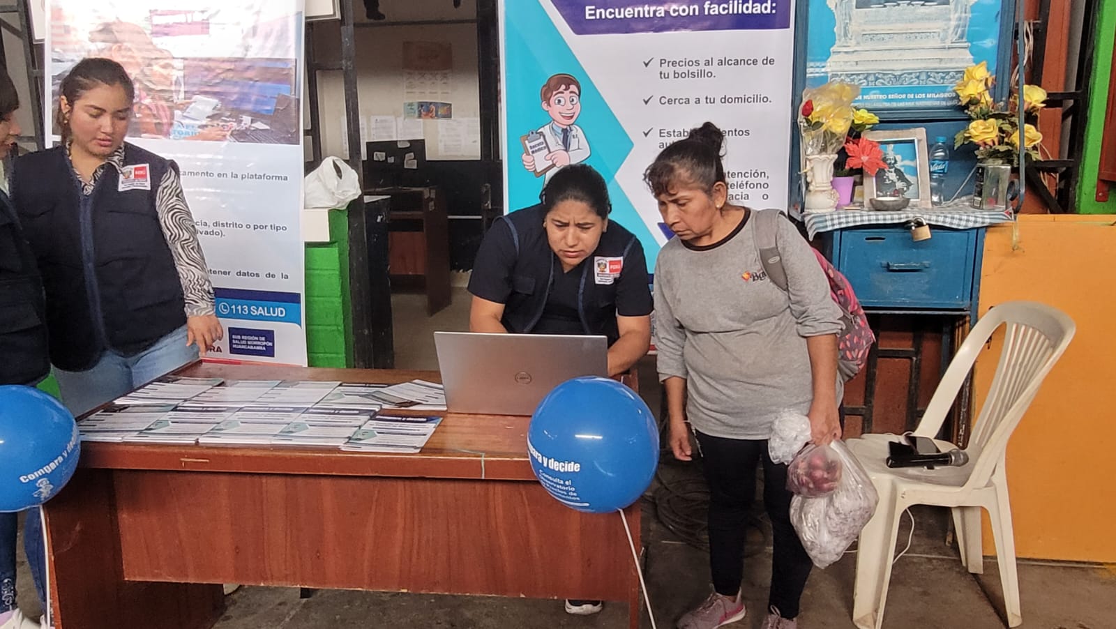 Con éxito realizan feria informativa "Acceso a medicamentos de bajo costo" en Chulucanas