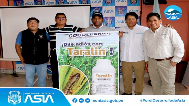 Con gran éxito se realizó el ❞𝑻𝑨𝑳𝑳𝑬𝑹 𝑫𝑬 𝑪𝑨𝑷𝑨𝑪𝑰𝑻𝑨𝑪𝑰𝑶́𝑵 𝑻𝑬́𝑪𝑵𝑰𝑪𝑨 𝑷𝑨𝑹𝑨 𝑳𝑶𝑺 𝑨𝑮𝑹𝑰𝑪𝑼𝑳𝑻𝑶𝑹𝑬𝑺 𝑫𝑬𝑳 𝑫𝑰𝑺𝑻𝑹𝑰𝑻𝑶 𝑫𝑬 𝑨𝑺𝑰𝑨❞ en el Auditorio del Palacio Municipal, en donde participaron productores agrícolas de los diferentes anexos de nuestro distrito.
Este taller tuvo como objetivo que nuestros productores agrarios obtengan mayor información sobre el manejo agronómico en cultivo palto y el manejo integrado de plagas, enfermedades y nutrición en cultivo de durazno y manzana.  
Nuestro alcalde Isaías Alcántara, sigue incentivando el sector agrícola en nuestro Distrito y reafirma su compromiso de apoyo hacia nuestros agricultores.