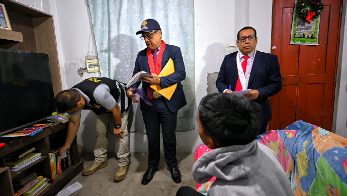 Ejecutan medida de allanamiento con fines de incautación en 10 inmuebles de congresista Darwin Espinoza