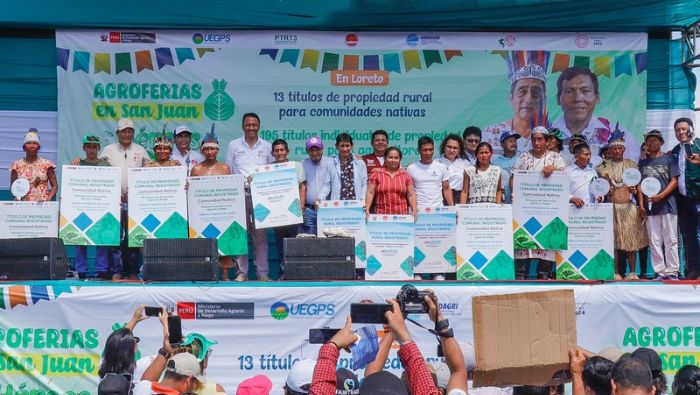 Más de mil integrantes de comunidades nativas de los grupos etno lingüísticos cocama cocamilla, yaguas, quichua, ticuna, y kukama – kukamiria se beneficiaron con esta importante entrega.