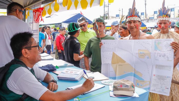 Más de mil integrantes de comunidades nativas de los grupos etno lingüísticos cocama cocamilla, yaguas, quichua, ticuna, y kukama – kukamiria se beneficiaron con esta importante entrega.