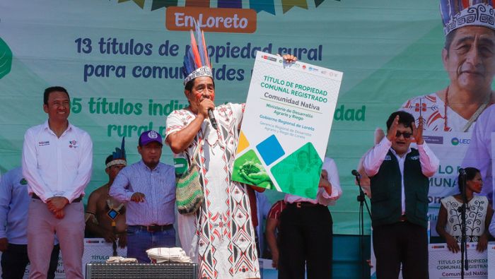 Más de mil integrantes de comunidades nativas de los grupos etno lingüísticos cocama cocamilla, yaguas, quichua, ticuna, y kukama – kukamiria se beneficiaron con esta importante entrega.