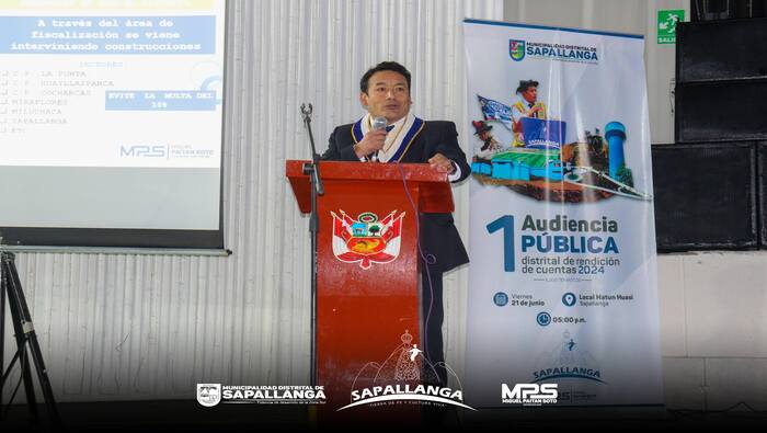 Se realizó de I Audiencia Pública de rendición de cuentas 2024