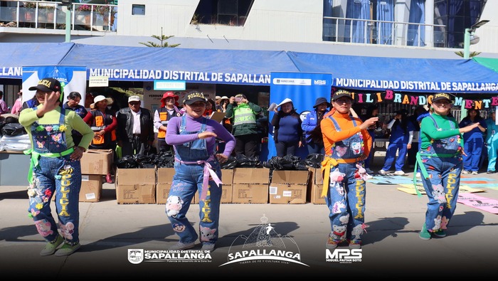 Población de Sapallanga participa de Gran Campaña de atención en salud con enfoque Intercultural frente al friaje y heladas