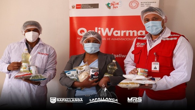 Programa Qaliwarma beneficiará a más de 300 usuarios de nuestras ollas comunes