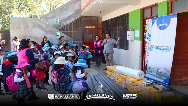 Apoyo Coyuntural a I.E. 1103 San José de Sapallanga