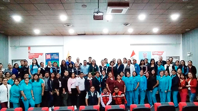 Fortalecen competencias para prevenir la Anemia en Lambayeque: Taller Integral de articulación territorial