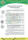 Vista preliminar de documento Resolución de Alcaldía 164-2024