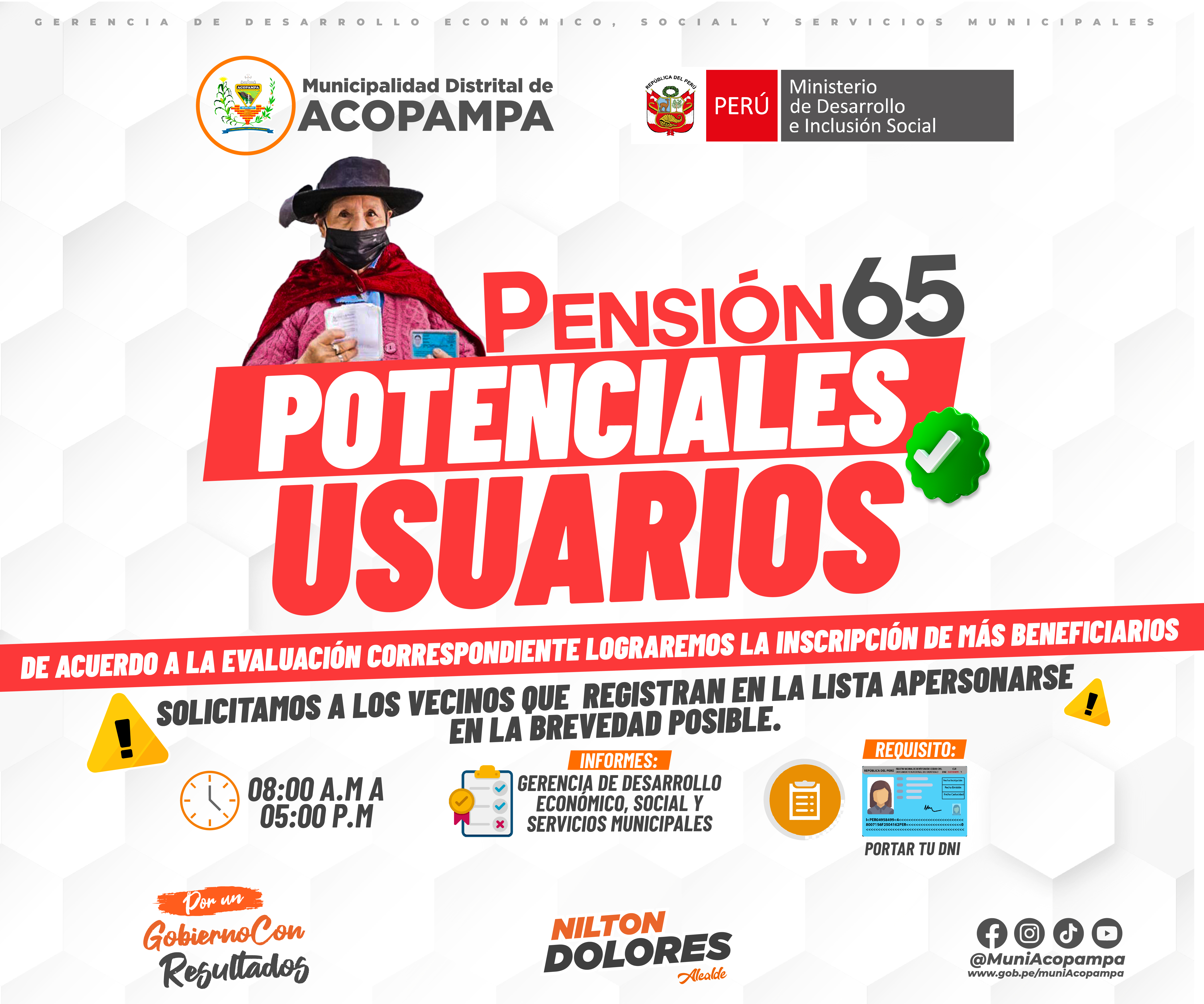 Archivo para beneficiarios