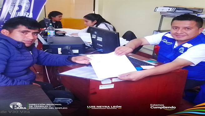 DRTPE PIURA | Llegó hasta el distrito San Miguel de El Faique para el asesoramiento y trámite del RETCC.