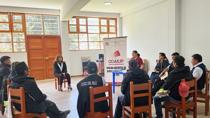 Capacitan a jueces de Paz de Huancabamba y Huarmaca