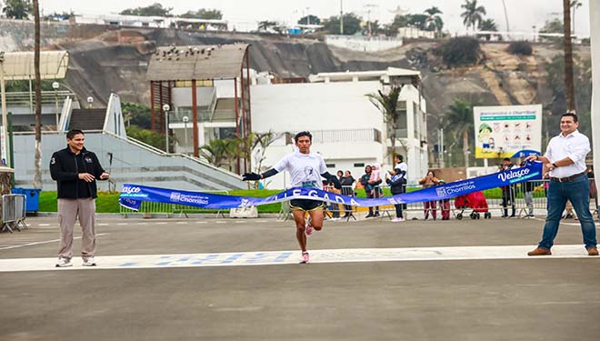 El ganador vino a competir desde Huancayo