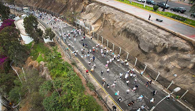Competencia de alto nivel frente a playa Agua Dulce