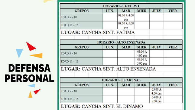defensa personal 