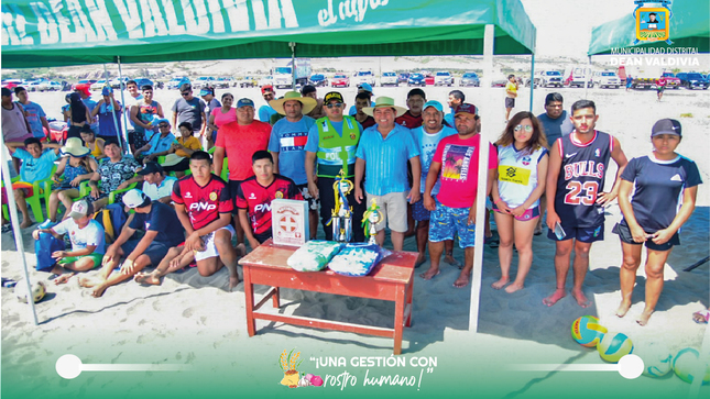 campeonato de futbol y vóley