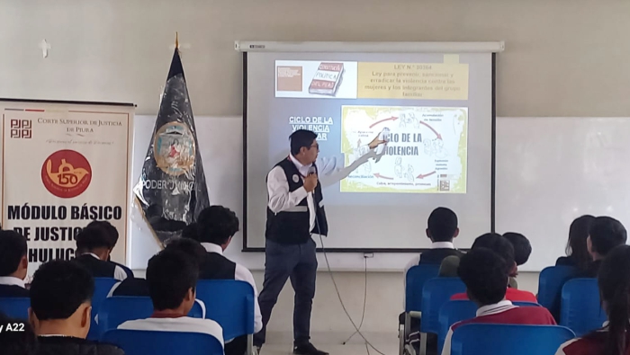 Escolares de Chulucanas fueron capacitados sobre sus derechos y deberes