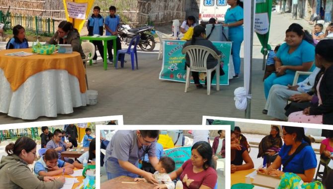 Campaña médica en alto de los castillos 