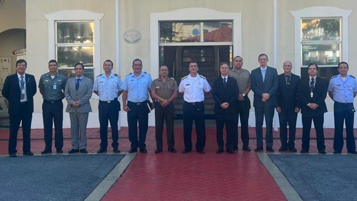 Delegación del Mindef y de la Escuela Superior Conjunta de las FF.AA. participaron en intercambio académico en Brasil