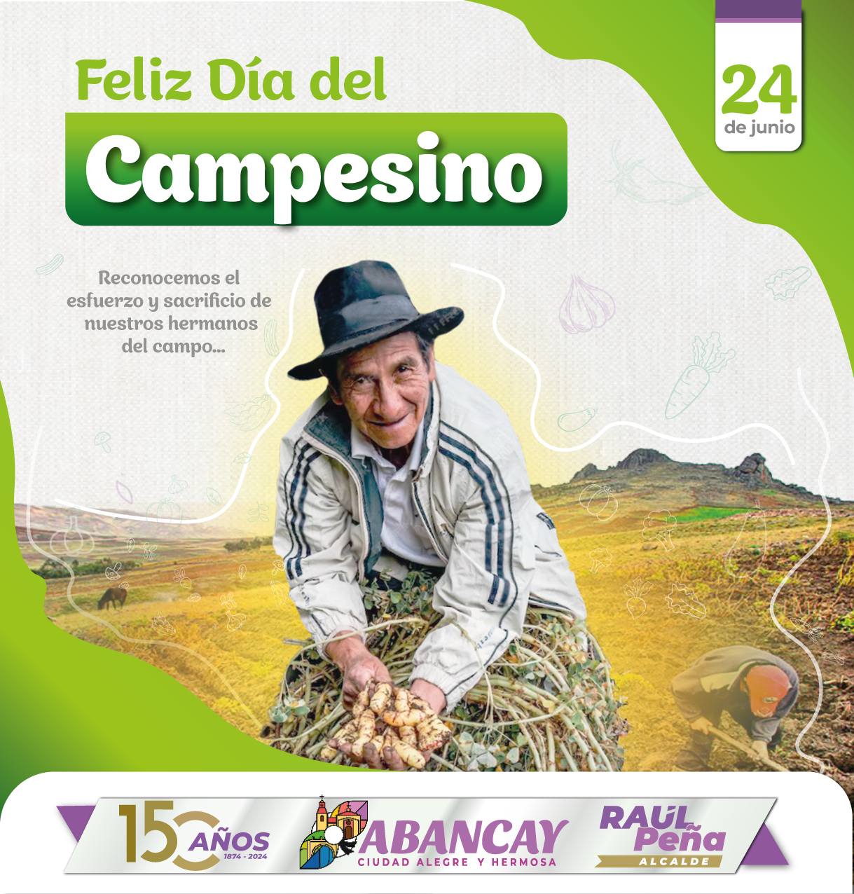 ¡Feliz Día Del Campesino!