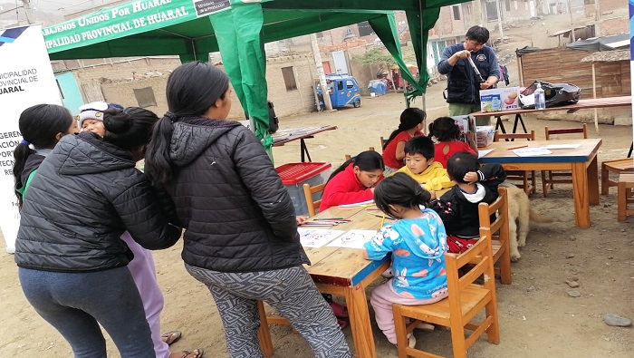 Familias de Nuevo Huaral se benefician de la estrategia "VΓas Recreativas"