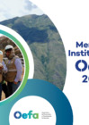 Vista preliminar de documento Memoria Institucional OEFA 2021