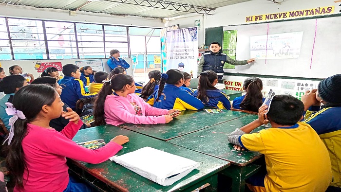 ContinΓΊan charlas de educaciΓ³n vial en las instituciones educativas