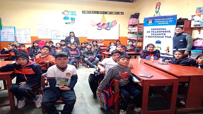 ContinΓΊan charlas de educaciΓ³n vial en las instituciones educativas