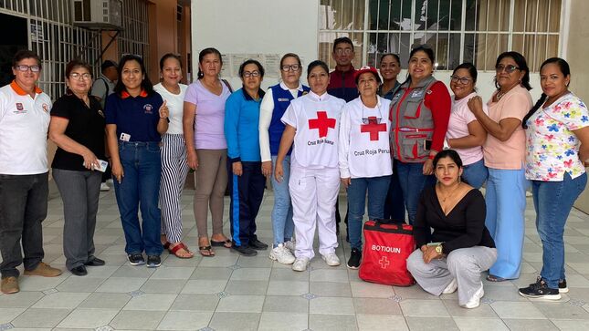 Capacitación de “Primeros Auxilios” para trabajadores de UGEL Piura