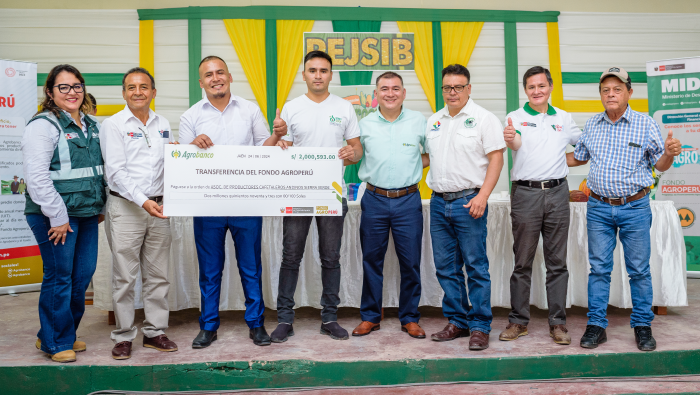 Agrobanco otorgó más de S/1.4 mil millones en desembolsos a pequeños productores agropecuarios a nivel nacional
