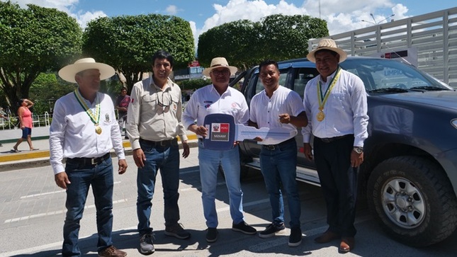 entrega camioneta alto mayo