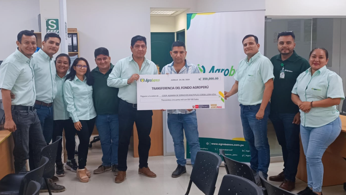 Agrobanco otorgó más de S/1.4 mil millones en desembolsos a pequeños productores agropecuarios a nivel nacional