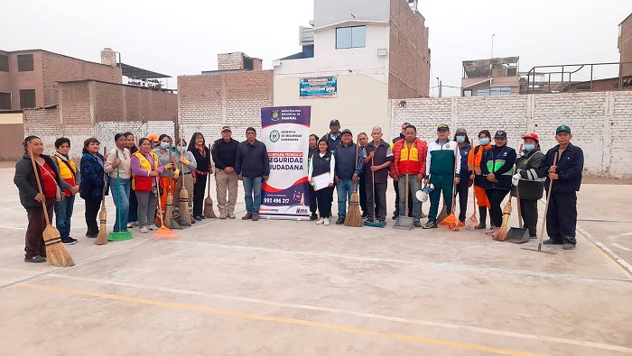 Se realizó jornada de limpieza en urbanización Ponce Canessa - Fonavi