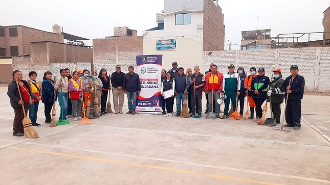 Se realizó jornada de limpieza en urbanización Ponce Canessa - Fonavi