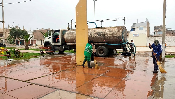 Se realizó jornada de limpieza en urbanización Ponce Canessa - Fonavi