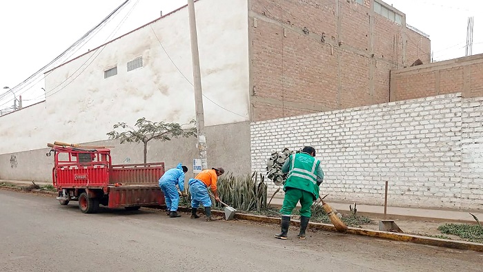 Se realizó jornada de limpieza en urbanización Ponce Canessa - Fonavi