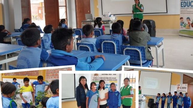 Capacitación y juramentación de promotores ambientales