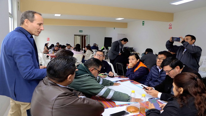 primer día de Asistencia Técnica para la formulación del Plan de Desarrollo Local Concertado