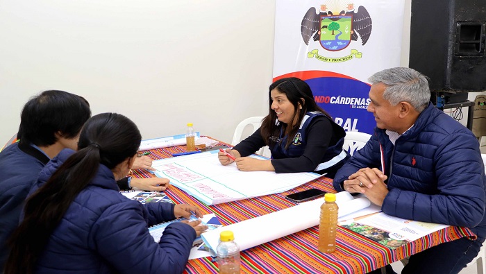 primer día de Asistencia Técnica para la formulación del Plan de Desarrollo Local Concertado
