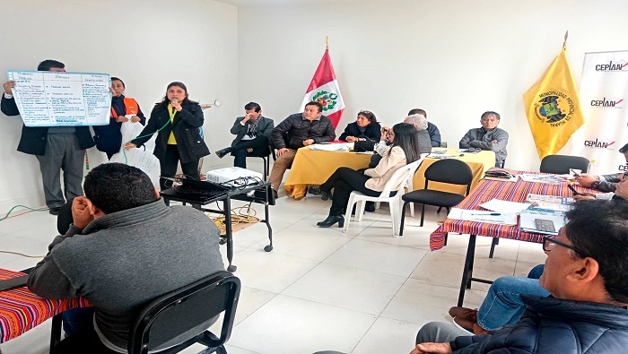 primer día de Asistencia Técnica para la formulación del Plan de Desarrollo Local Concertado