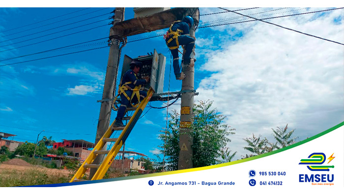 Remodelación de la subestación 14,mantenimiento del tablero de distribución de la subestación 79 y la poda de árboles en el alimentador N° 1.