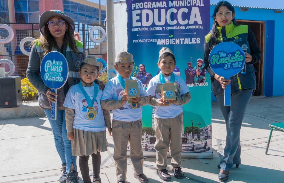 ¡Fortaleciendo la educación ambiental! Gerencia de Residuos Sólidos realiza capacitación a estudiantes