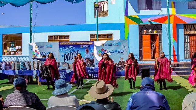 Celebración especial: papás con habilidades diferentes reciben homenaje de parte de la municipalidad de Puno por el Día del Padre