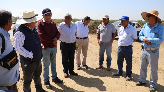 Amotape: con trabajos de mejoramiento en Canal Norte GORE beneficiará a agricultores